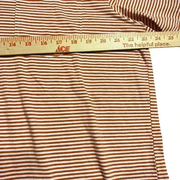 Johnnie-O Hangin Out Men’s Golf Polo Size XL Orange Stripe Soft Cotton Knit - Picture 7 of 7